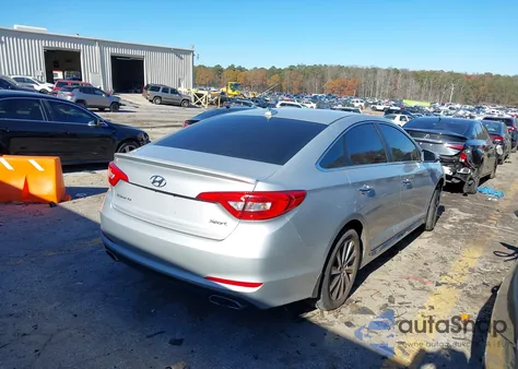 2015 Hyundai Sonata Sport из США, поврежденный, VIN 5NPE34AF9FH138963